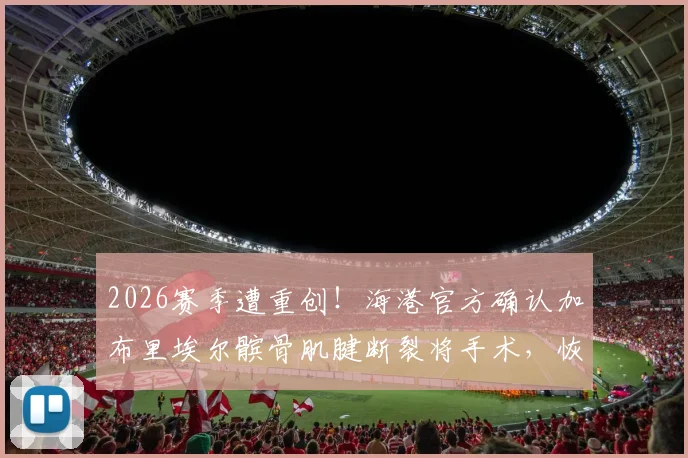 2026赛季遭重创!海港官方确认加布里埃尔髌骨肌腱断裂将手术,恢复期与影响深度分析